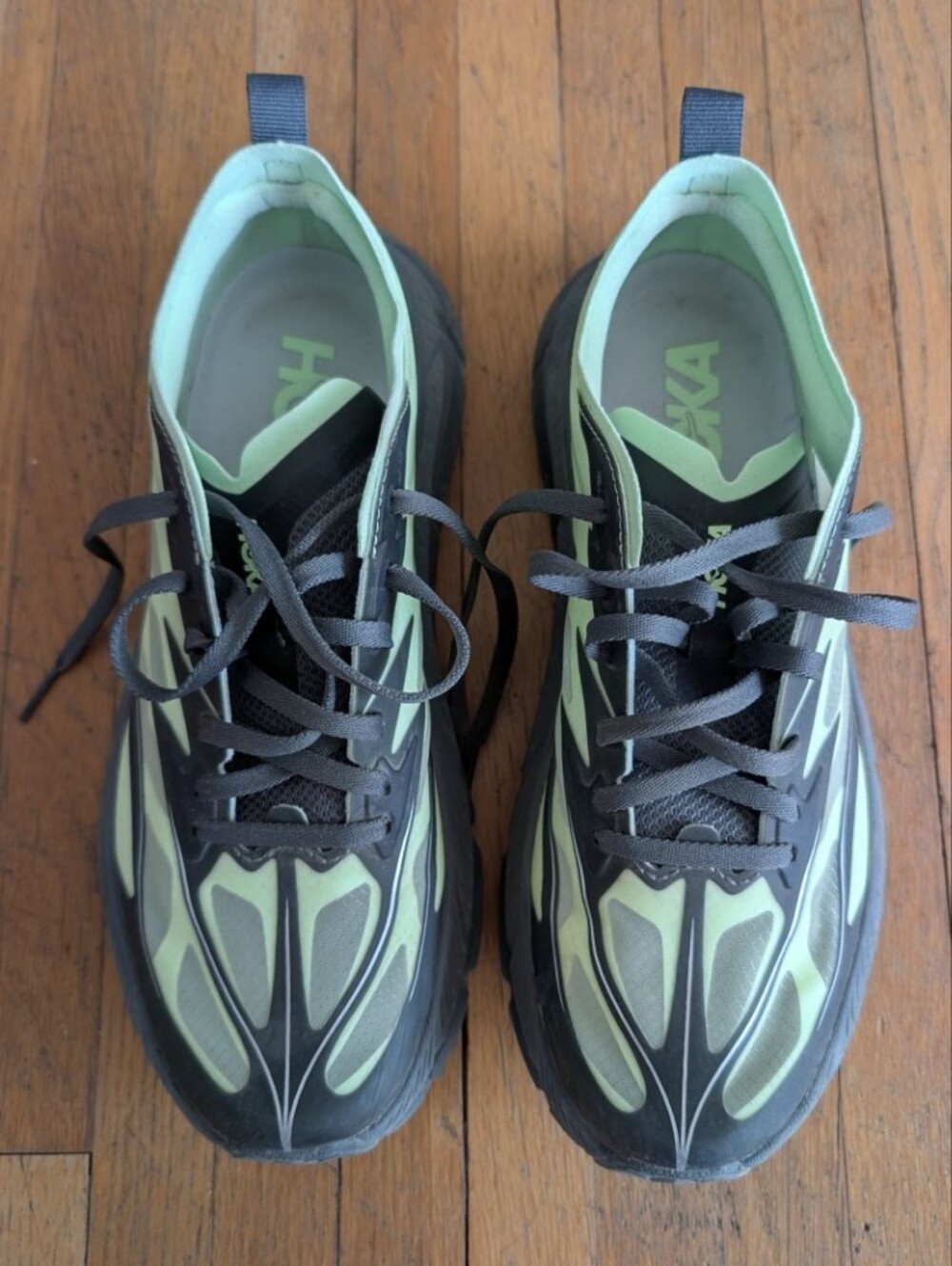 Hoka Mafate Speed 4 Lite in Luna Moth/Cosmic Gray